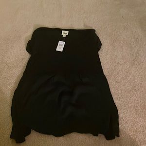 Luxe Essentials Denim Women’s Black Dress